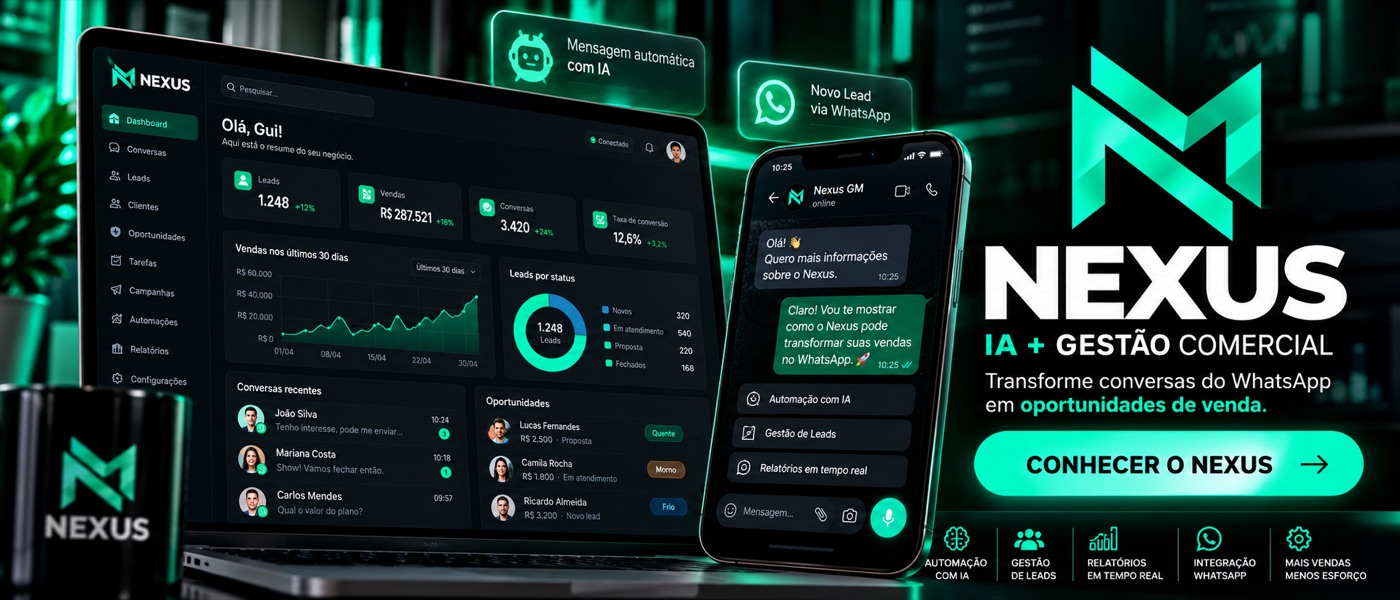 Nexus GM — IA e gestão comercial