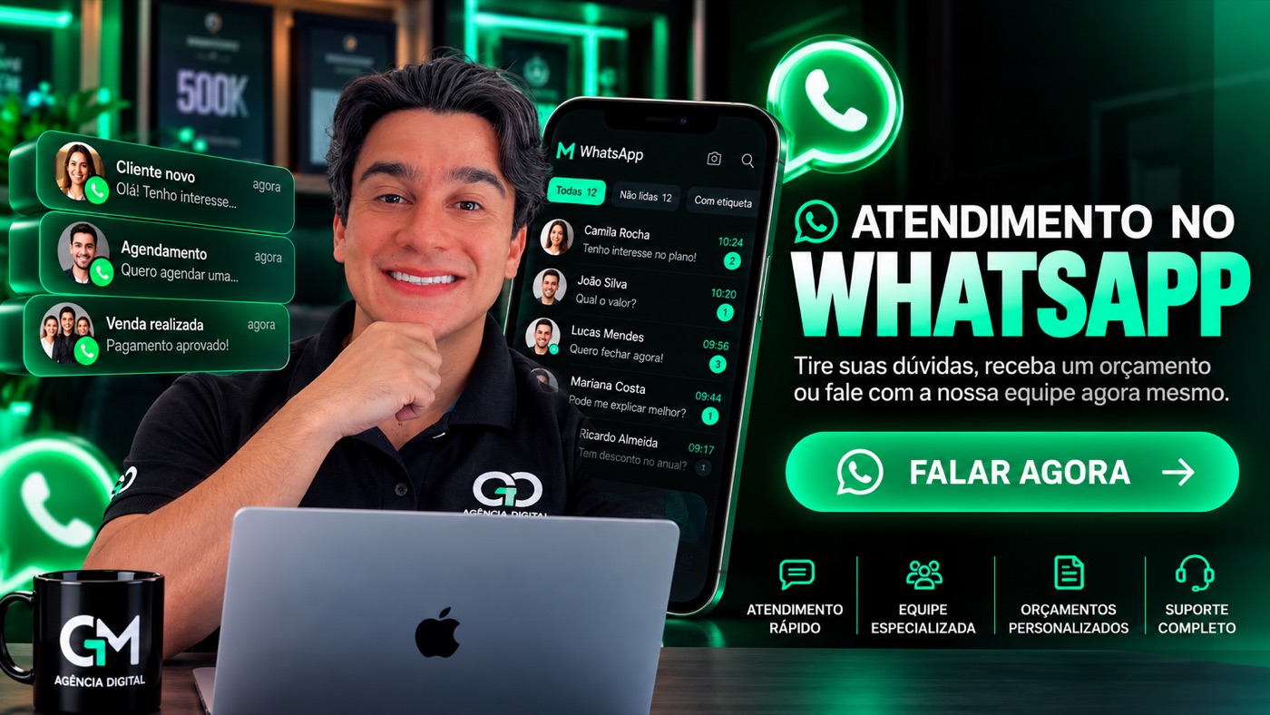 Atendimento comercial no WhatsApp
